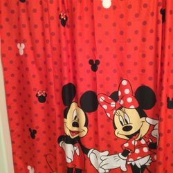Shower Curtain Mickey And Minnie 