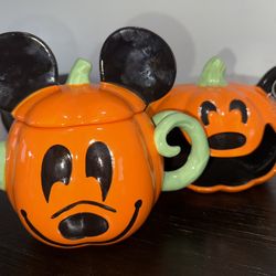 Disney Mickey Pumpkin Head Set 