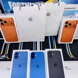 IPHONE 16 PLUS ULTRAMARINE, BLACK 128gb unlocked brand New 