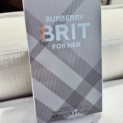 Brand New Womans Burberry Brit 3.3fl Oz $$$60 Firm On Price