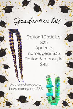 Graduation leis