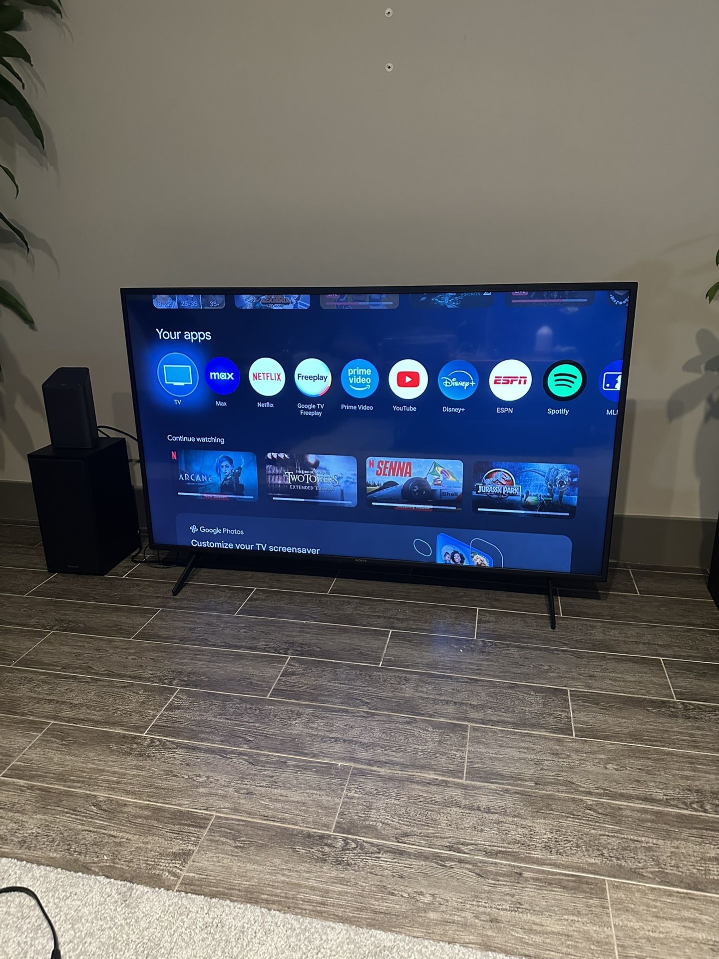 Sony 4K 55 Inch Smart TV