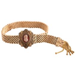 Mesh Cameo Adjustable Bracelet(124)73