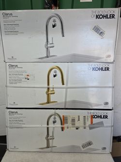 Kohler Clarus Touchless Sensor Pull Down  Kitchen Faucet  $130 Ea. Brand New (Price Is Firm)