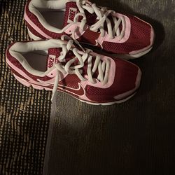 Women Pink Nikes (Size 11) 