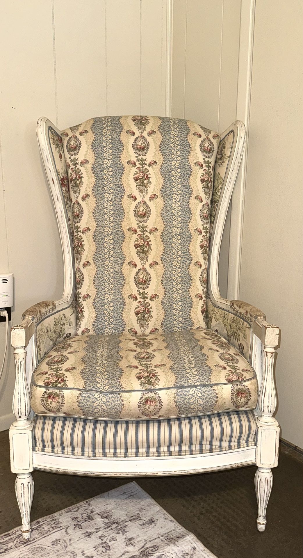 Antique Wingback Chair