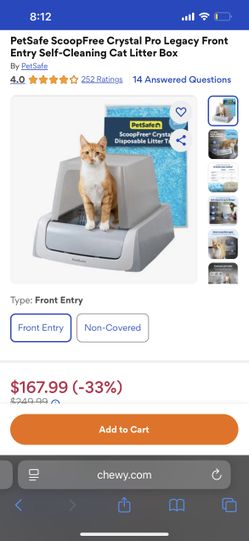 Petsafe Automatic Litter Box + Litter