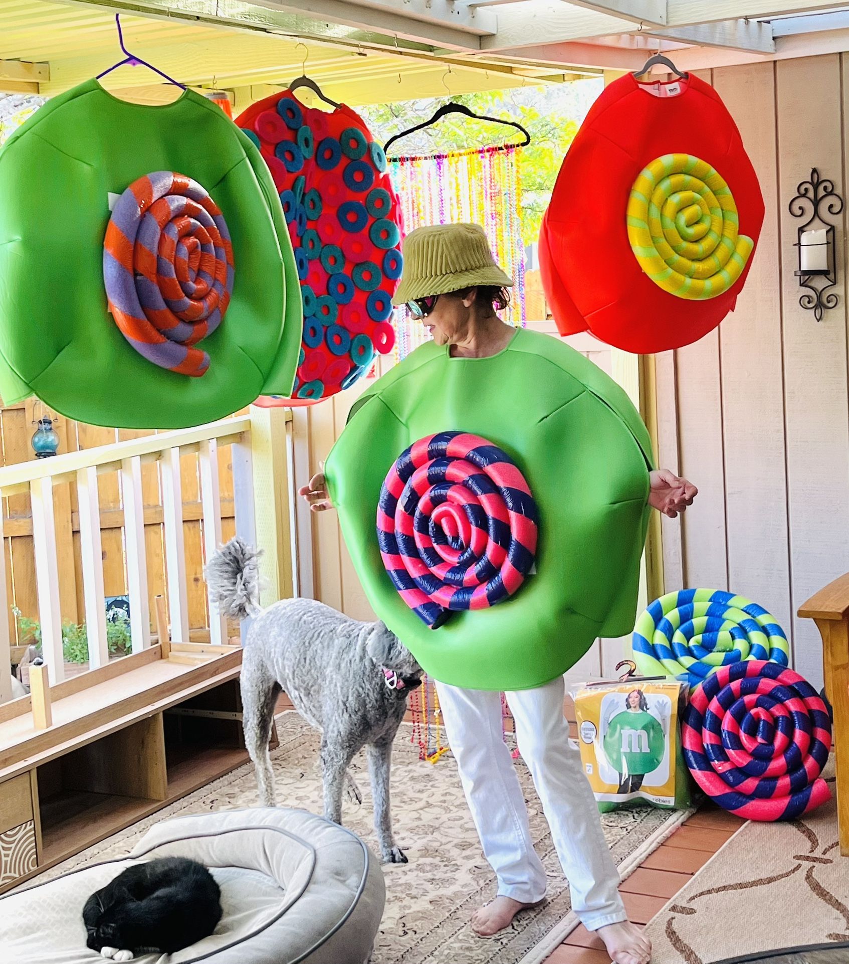 Halloween 4 Lollipop Adult Costumes 1m&m $40 each Costume