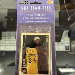 1997 COLLECTOR'S CHOICE LAKERS TEAM SEALED CARD SET SHAQ KOBE BRYANT GOLD ROOKIE