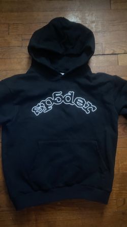 og black spider hoodie