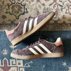 Adidas Gazelle Suede Sneakers Burgundy