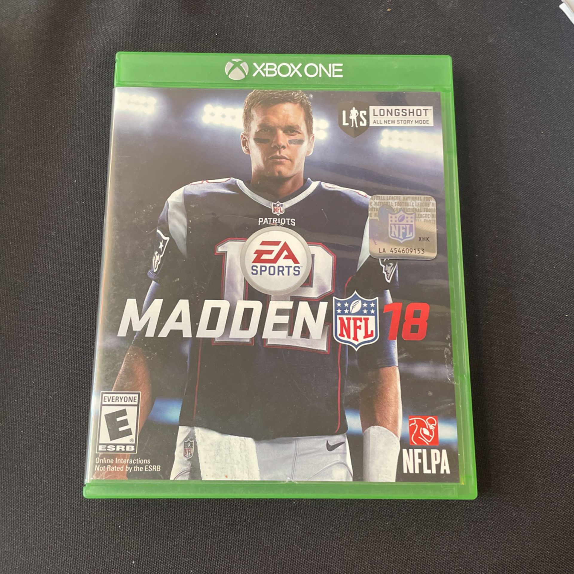 Madden 18 Xbox One $5