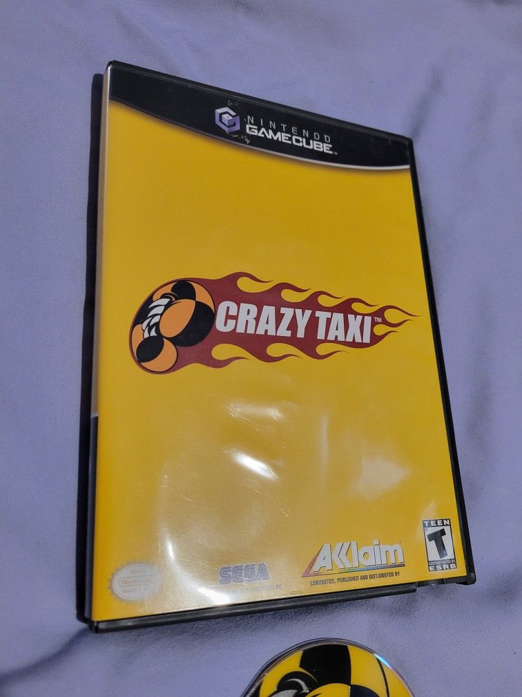 Nintendo Crazy Taxi Game For Gamecube