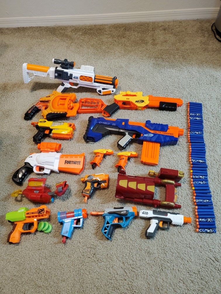 15 Nerf Gun Lot