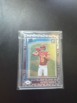 Jayden Daniels Optic Blue Stars RC