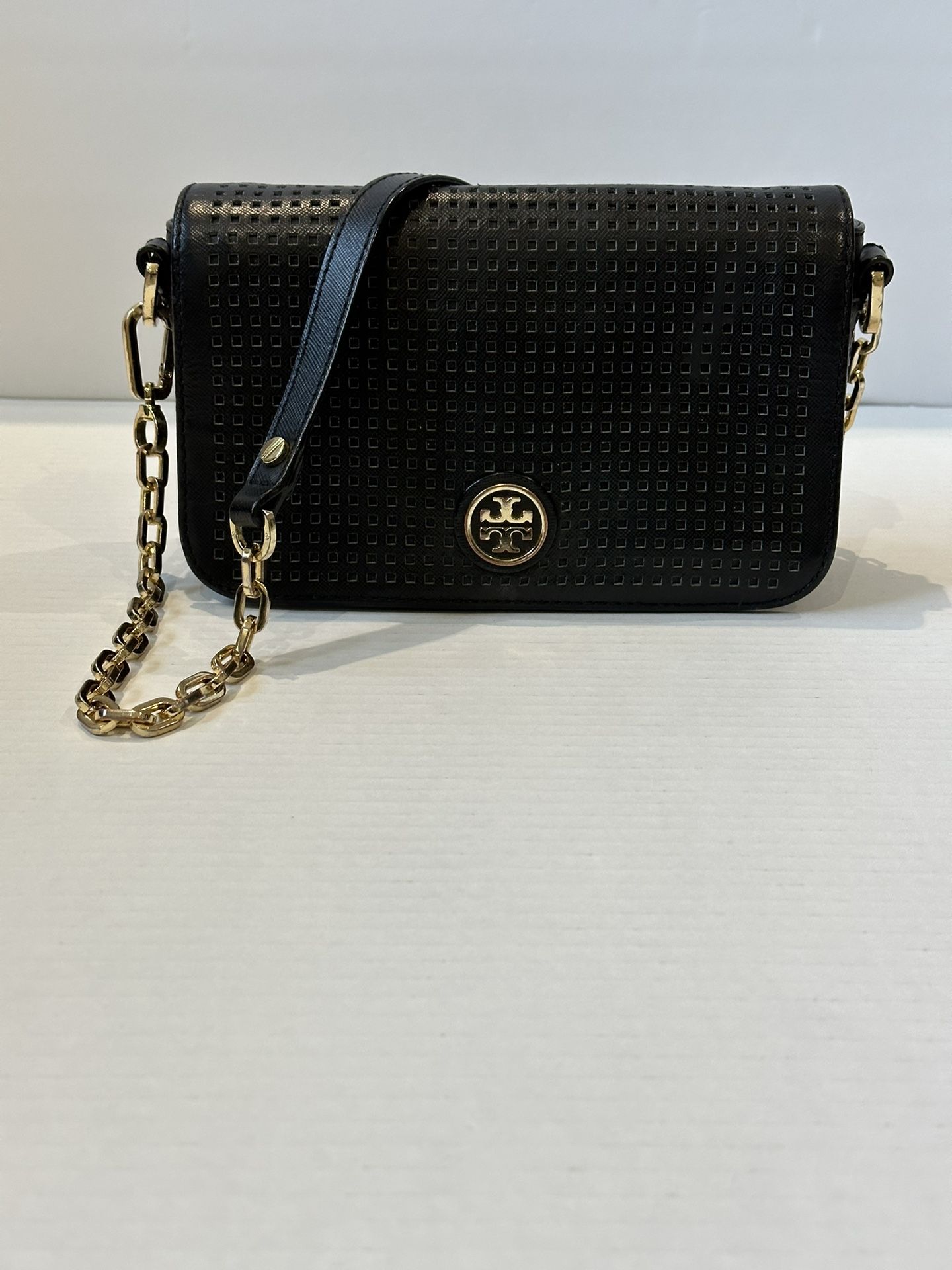 Tory Burch Black leather  Crossbody Bag