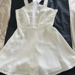 Mini White Dress, S