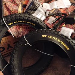 E Bike 20×4.0  Fat Tires,  TireQuik Cordless Air Pressure  And More...