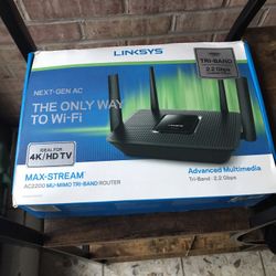 Linksys Max Stream Router