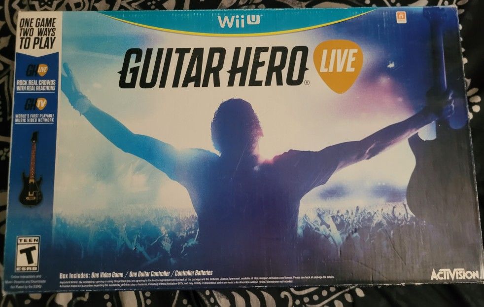 Nintendo Wii U Guitar Hero