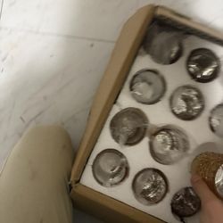 Golden Tea Light Holder