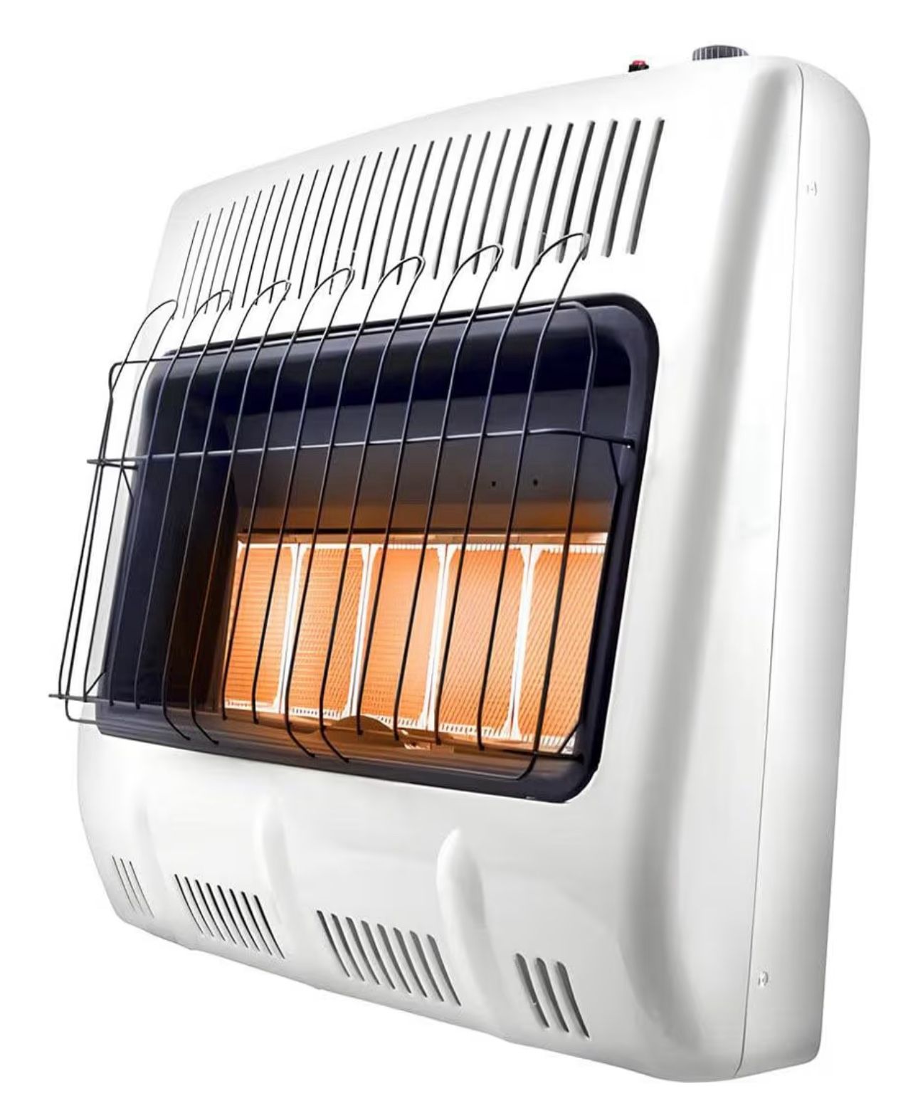 Mr Heater. 30,000 BTU Vent Free Radiant Dual Fuel Heater