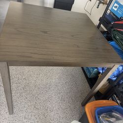 Square dining table