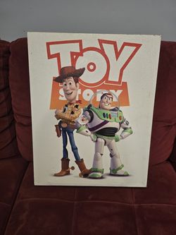 Disney Pixar Toy Story Canvas Wall Art / Height 20" x Width 16"