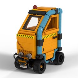 Satisfactory Factory Cart Building Block Set