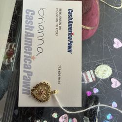 Heart With Rose Center 