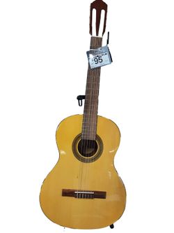 Lucero Lc100 Brown Acoustic Classic Guitar