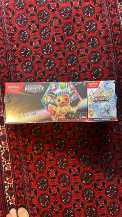 Pokémon Prismatic Evolutions Surprise Box and Bundle Packs