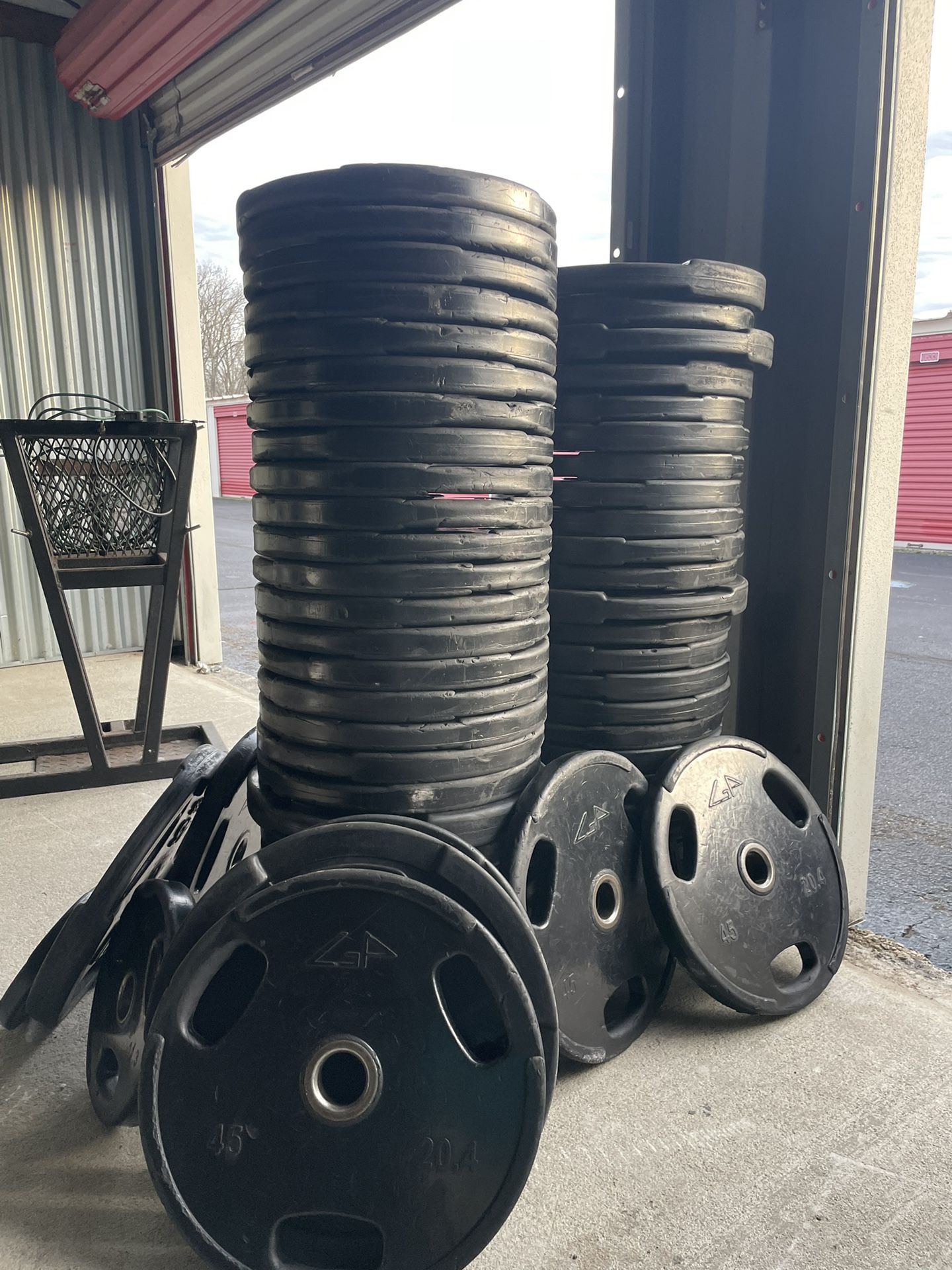GP American barbell Weight Plates 