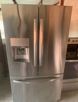 Stainless Steel Refrigerator And Freezer