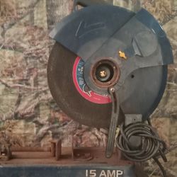 ' Cut Off Saw '     14"    15amp. 