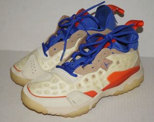 Nike Womens Jordan Delta 2 Coconut Milk Royal Hyper Orange Size 8.5