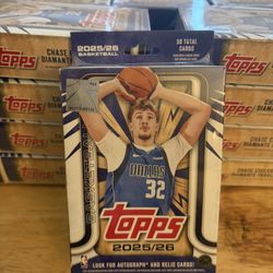 Topps 2025/26 NBA Basketball Hanger Factory Sealed Trading Cards