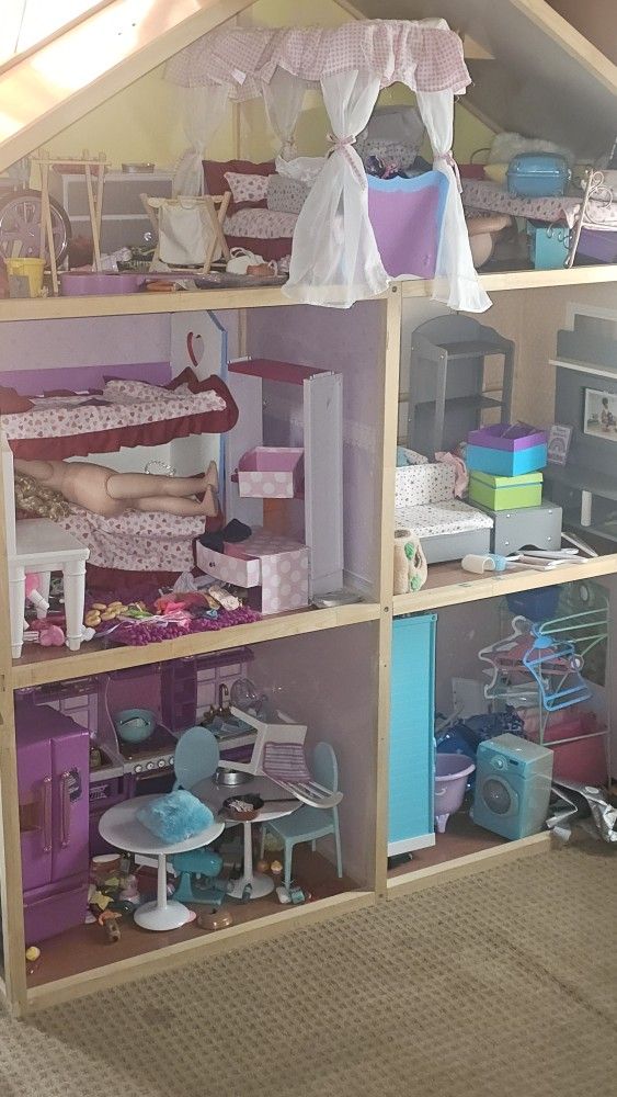 Dolls House 18 Inches Ourgeneration Or American Gril Dolls  & Hobbies