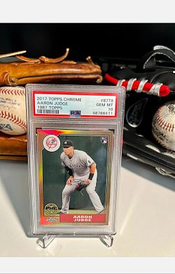2017 Topps Chrome 1987 Topps Aaron Judge #87T8 - PSA 10 GEM MINT