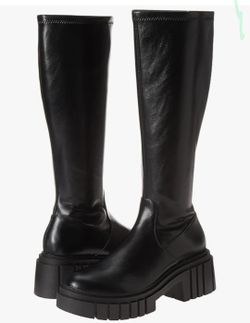 The Drop Women's Kennedy Pull-On Lug Sole Platform Boot