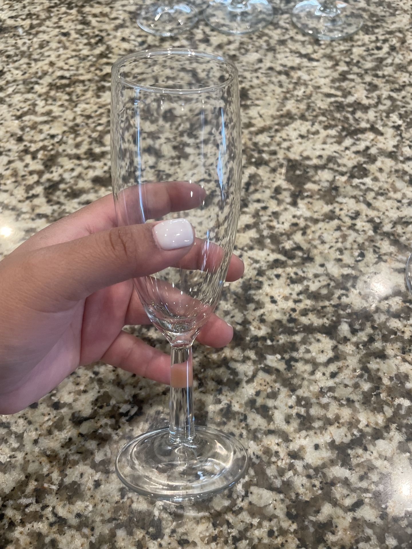 Champagne Flutes & Water Goblets