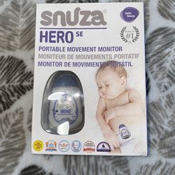 New Snuza Hero Baby Sleep tracker Portable Movement Monitor 