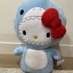 Hello Kitty Shark Sealife Plush  LARGE 24 Inch