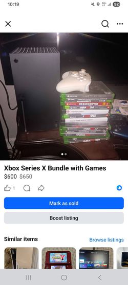 X Box Series X with Games