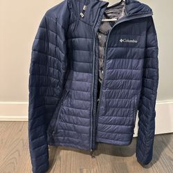 Columbia Men Omniheat Coat/Navy