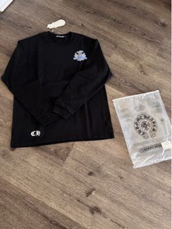 Black Chrome Hearts Long Sleeve Tee
