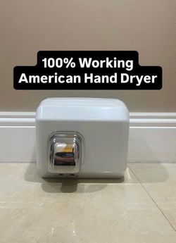 100% Working American Hand Dryer