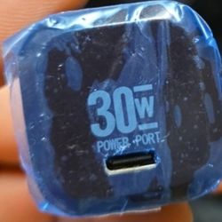 Brand New,  30 watt charger type c