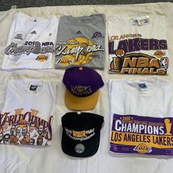 Los Angeles Lakers Championship T-Shirts and Championship