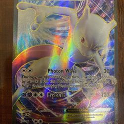 Pokemon XY Black Star Mewtwo EX Promo Super Premium Collection XY125 NM/M 💫